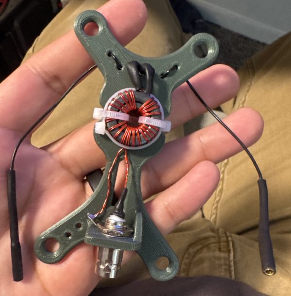 Transformer wire winder mount